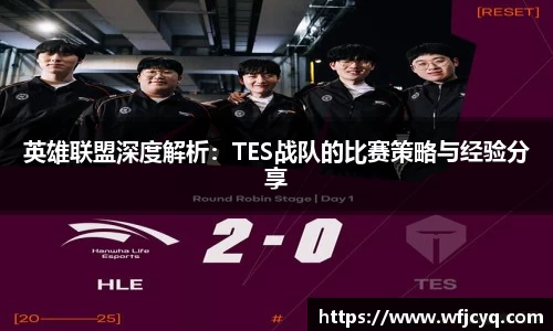 英雄联盟深度解析：TES战队的比赛策略与经验分享